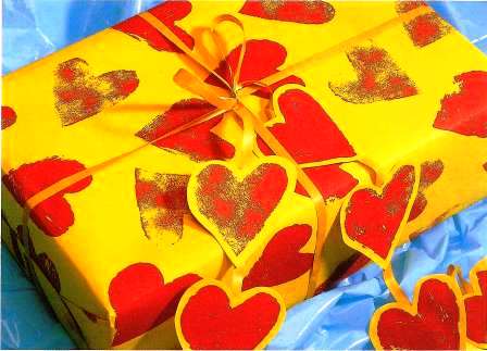 Geschenkverpackungen - Geschenk von Herzen